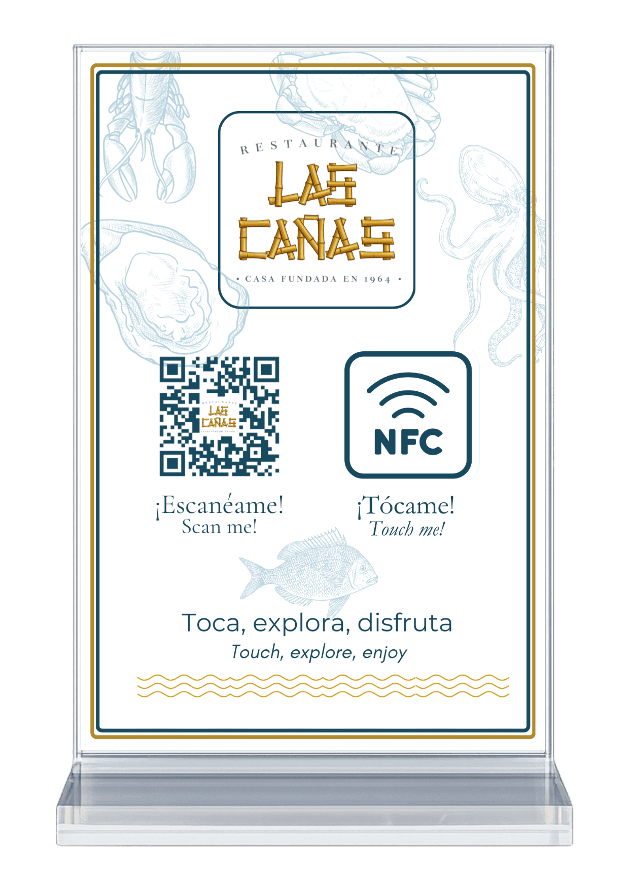 Stand NFC Las Cañas - cara principal